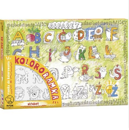 KOLORORAMKA L - ALFABET