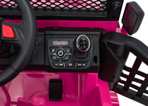 Pojazd Jeep BEAST 4x4 Różowy