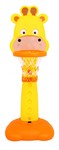 Zestaw sportowy Żyrafa 4w1 dla dzieci 3+ Koszykówka + Obręcze + Rzutki + Miarka wzrostu