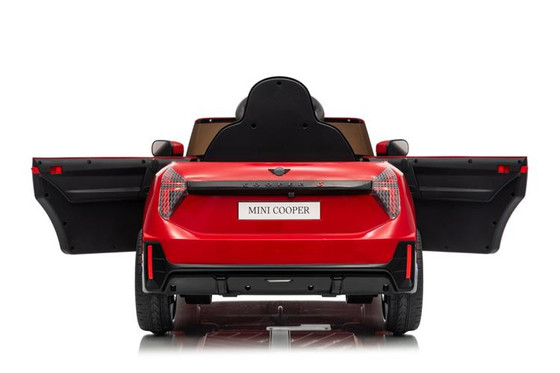 Pojazd Mini Cooper Czerwony