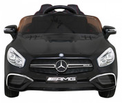 Mercedes Benz AMG SL65 S elektryczny dla dzieci Czarny + Pilot + Audio LED + Ekoskóra + EVA + Wolny Start