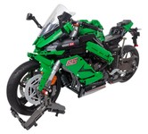 Zestaw Klocków technicznych Motocykl Sportowy Zielony 2304el.