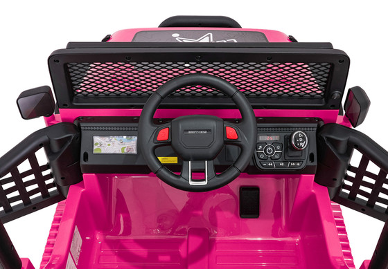 Pojazd Jeep BEAST 4x4 Różowy