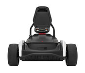 Gokart Fast 3 Drift na akumulator dla dzieci Biały + Funkcja driftu + Silniki 2x150W + Radio LED + Pasy