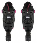 Zestaw 4w1 Rolki Wrotki Łyżwy dla dzieci Rozmiar 39-43 Różowy