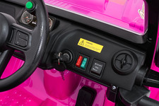 Pojazd Jeep Monster Różowy