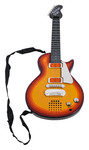 Elektryczna Gitara dla dzieci 3+ czerwony + Słuchawki z mikrofonem + Dźwięki Światła