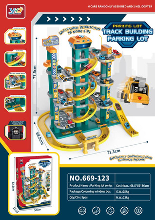 GIGA Parking Niebieski