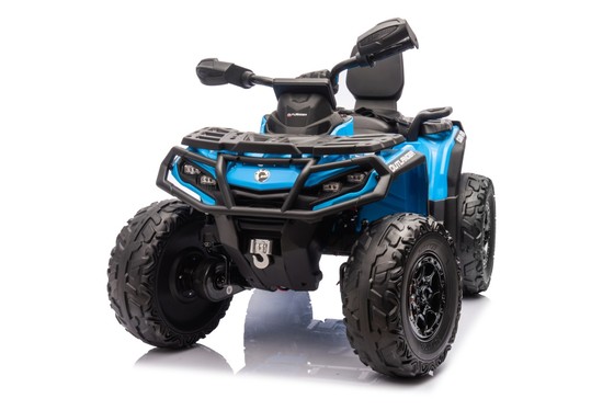 Quad Can Am Outlander ATV z Pilotem Niebieski