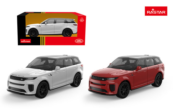Autko Metalowe 1:43 Range Rover Sport SV Biały RASTAR