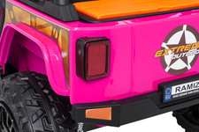 Pojazd Jeep Monster Różowy