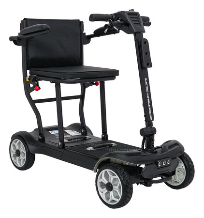 Skuter Elektryczny Czterokołowy dla Seniorów EasyGo Czarny