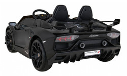 Lamborghini SVJ DRIFT dla 2 dzieci Czarny + Funkcja driftu + Pilot + MP3 LED + Wolny Start