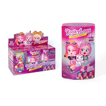 KOOKYLOOS Glitter Glam Seria 5 lalka, figurka