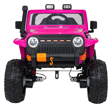Pojazd Jeep Monster Różowy