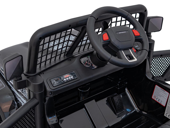 Pojazd OFF ROAD 4x4 SPORT Czarny