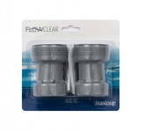 Zestaw 2 złączek do węży ogrodowych Adapter BESTWAY 3,2/3,8cm