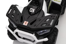 Pojazd Quad ATV Robust 01 Biały