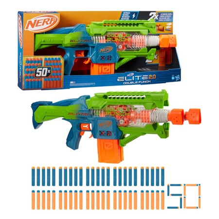 NERF Elite 2.0 Double Punch, pistolety i wyrzutnie