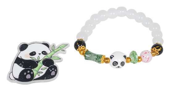 Zestaw Biżuterii Panda