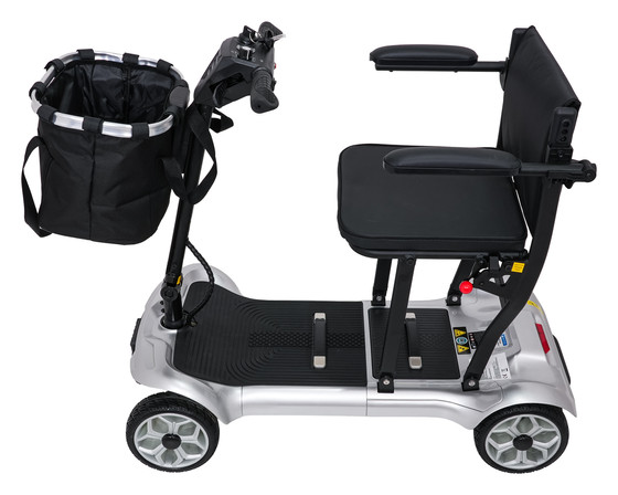 Skuter Elektryczny Czterokołowy dla Seniorów EasyGo Szary