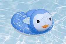 Dmuchane Kółko do pływania Pingwin dla dzieci 3-6 lat BESTWAY 50x46cm + Otwarty pierścień