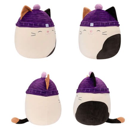 SQUISHMALLOWS Kot Cam w czapce