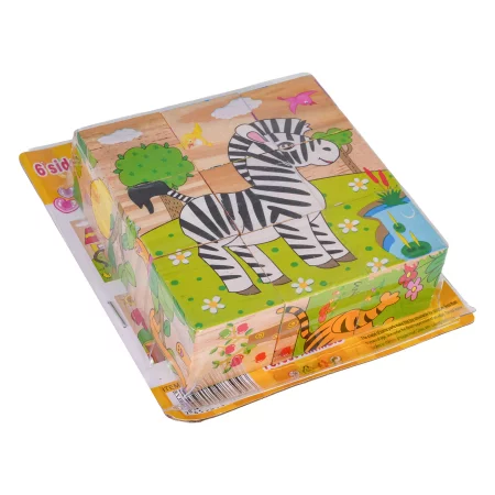 Klocki Drewniane Dla Najmłodszych Edycja Zwierzątka