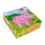 Klocki Drewniane Dla Najmłodszych Edycja Safari