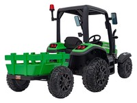 Traktor BLAST Z Przyczepką Zielony