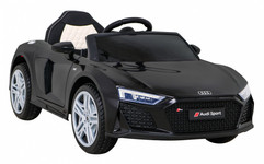 Audi R8 LIFT Samochodzik na akumulator Czarny + Pilot + Koła EVA + MP3 + LED