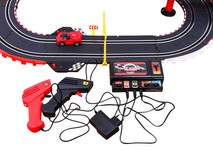 7-metrowy Tor wyścigowy dla dzieci 3-8 + Funkcja zmiany prędkości + 2 autka + Światła