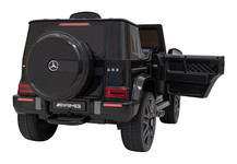 Mercedes AMG G63 dla dzieci Czarny + Pilot + MP3 LED + Wolny Start + EVA + Pasy