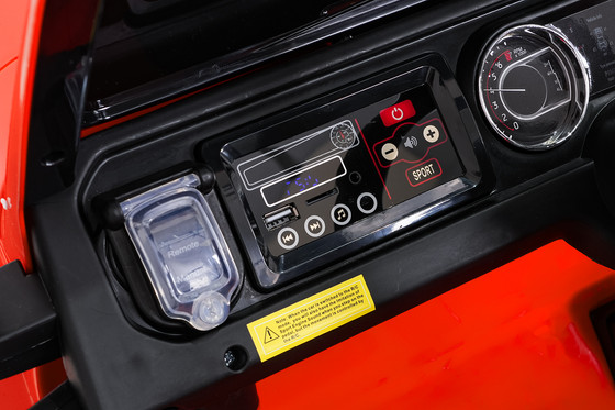 Pojazd Jeep Wrangler Rubicon LIFT Pomarańczowy