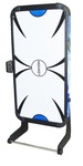 Cymbergaj dla dzieci + Stół do gry z MDF + Elektroniczny licznik punktów + Rodzinna gra Air Hockey 152x74x80cm