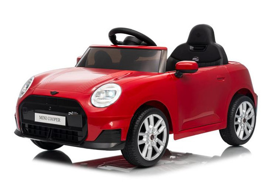 Pojazd Mini Cooper Czerwony