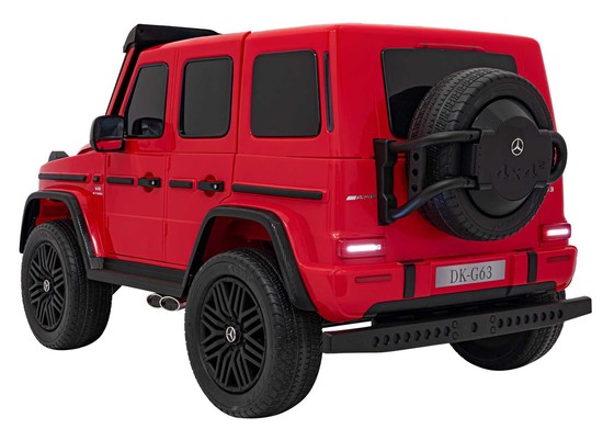 Pojazd Mercedes Benz G63 AMG XXL MP4 Czerwony