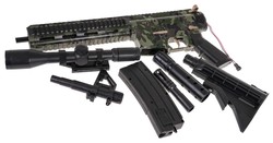 Karabin M4  Na Kulki Żelowe + Akcesoria