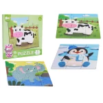 Magnetyczne Puzzle Zwierzęta + Książeczka