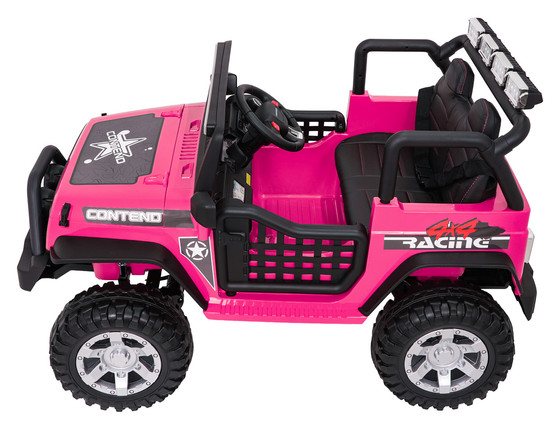 Pojazd Jeep BEAST 4x4 Różowy