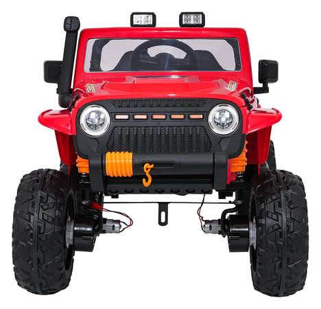 Pojazd Jeep Monster Czerwony