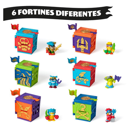 PIRATIX Golden Treasure Fortress, figurki