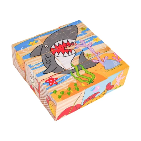Klocki Drewniane Dla Najmłodszych Edycja Ocean