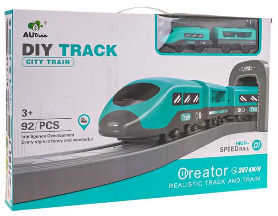 Kolejka Stacja + Akcesoria 92el.