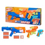 NERF N Series Gear up Pack, pistolety i wyrzutnie