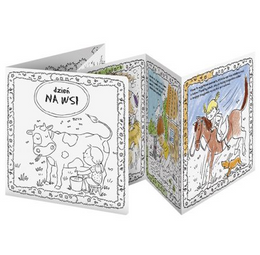 KSIĄŻECZKI HARMONIJKI - ZWIERZAKI NA WSI