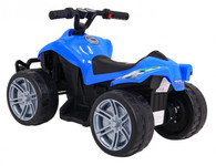 Quad Little Monster na akumulator dla najmłodszych Niebieski Napęd 25W