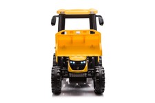 Pojazd MEGA Traktor D68 Z Przyczepką Żółty