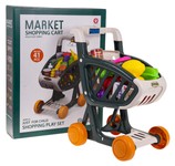 Wózek Sklepowy z Funkcją Świateł i Muzyki 41el. Zielony