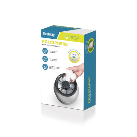 Wkład filtrujący Polysphere FlowClear do pomp piaskowych BESTWAY Kulki PET 500g